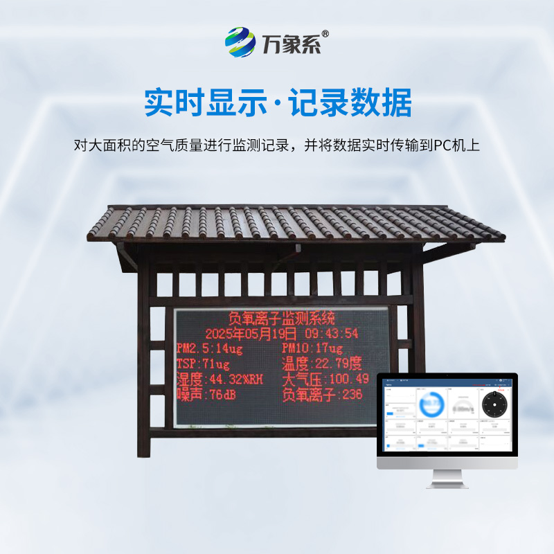 國產(chǎn)大氣負氧離子檢測站的多功能特性解析