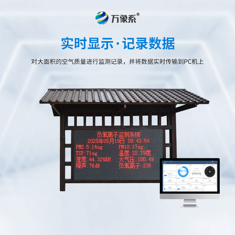 景區(qū)負(fù)氧離子監(jiān)測系統(tǒng)，如何量化清新感受？